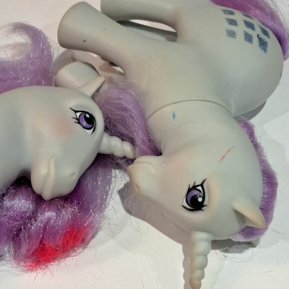 Qty 2 sparkler my little pony vintage pony horse toy - Picture 5 of 7